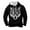 Black, variant on LUOGENLI Hoodies for Men Zip up Navy Blue European Norse Mythology Hooded Retro Casual Printed Hooded Sweatshirt Zipper Hoodies for Men Graphic Anime Black Size XXXXXL