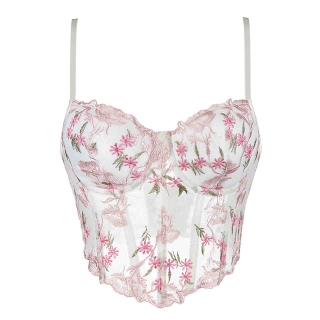 Birdeem Ceintures pour Femmes Imprimé Tournesol Bandage Rétro Bretelles Corset Débardeur
