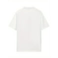 thumbnail image 3 of Y2K-Inspired White Round-Neck T-Shirt for Women | Trendy Loose Fit with Cute Bear & Letter Print | Lightweight Cotton | Casual Spring/Summer Top | Machine Washable | Fashionable Everyday Wear, 3 of 6