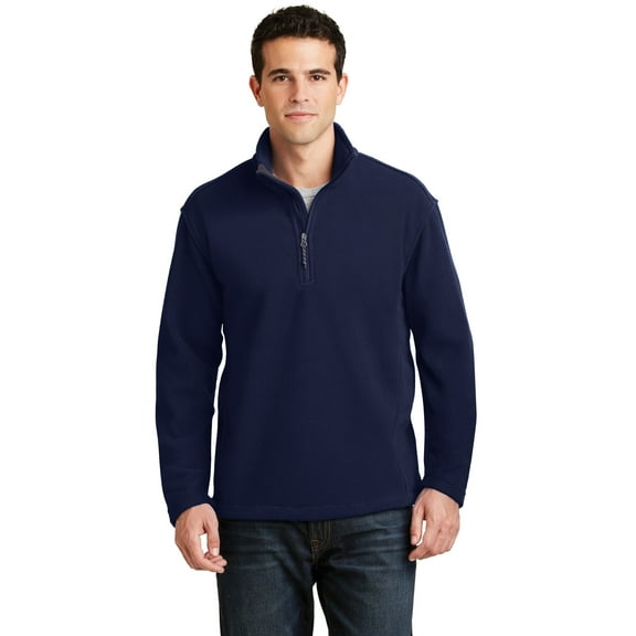 Port Authority Men’S Value Fleece Quarter-Zip Pullover. F218.