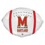 21 inch University Of Maryland Terrapins Football Foil Mylar Balloon - Party Supplies Decorations