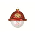 thumbnail image 1 of Ornement Rouge Pompier Bonhomme de Neige, 1 of 1