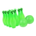 thumbnail image 1 of Juego de bolos para niños, , bolos, juguetes de desarrollo con 10 bolos y 2 bolas para regalos, bebés, niños pequeños, piso interior y exterior perfke Bolos luminosos, 1 of 7