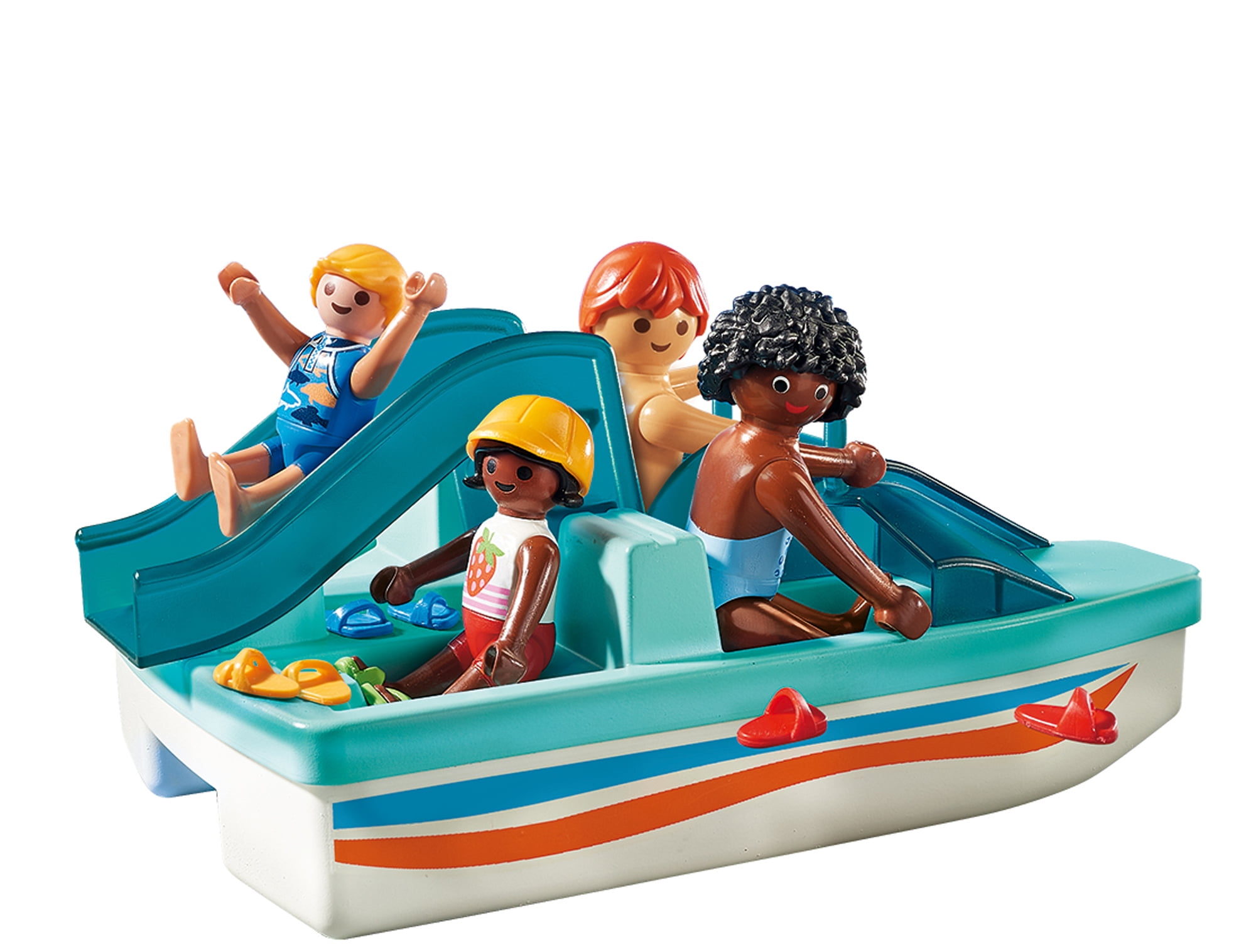 playmobil paddle boat