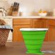 thumbnail image 4 of Collapsible Silicone Travel Cup with Lids - Portable Expandable Drinking Cup for Camping & Outdoor Use, 4 of 5