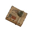thumbnail image 1 of braveheart 50Pcs Candy Box Kraft Paper Globe Vintage Gift Boxes Square Printed Pattern Packaging Storage Wedding Birthday Earth Accessory Earth Accessory, 1 of 6