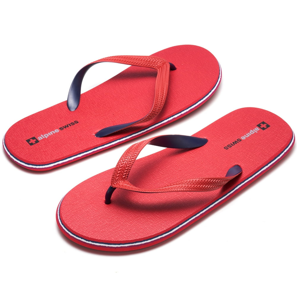 alpine swiss men's flip flops
