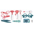 thumbnail image 2 of Pink Kitchen With Suitcase Pretend Play Toys Bauble Simulation Children Kids Game Girls House Kitchens, 2 of 4