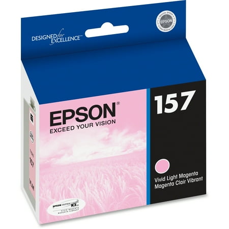 Epson Ultrachrome K3 Yellow Ink - Epson, EPST157620, 157 UltraChrome K3 Ink Cartridge, 1 Each