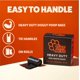 thumbnail image 2 of Bolsa para excrementos de perro Tuff Pets, resistente, con asas, 16 rollos, 2 of 8