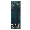 thumbnail image 3 of GlowSol Hallway Runner Rug 2'x6' Kitchen Washable Hallway Non-Slip Bedroom Runner Rug Animal Print Mushroom Forest Print Runners for Laundry, Blue Green, 3 of 8
