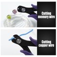 thumbnail image 2 of LEONTOOL 5.5 Inches Memory Wire Cutter for Jewelry Making Memory Wire Cutter kit for Bracelet Making 200 Silver Memory Wire Loops Memory Beading Wire Jewelry Beading Wire Memory Wire Cuff, 2 of 7