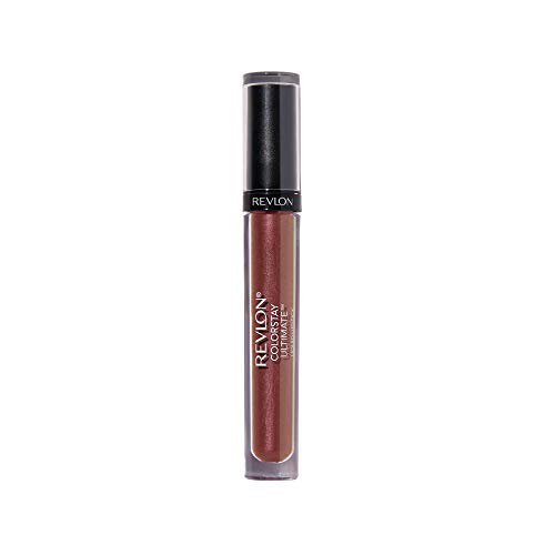 REVLON ColorStay Ultimate Liquid Lipstick, Satin-Finish Longwear Full Coverage Lip Color, Premier Plum (025), 0.07 oz