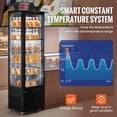 thumbnail image 4 of VEVOR Refrigerated Display Case Bakery Display Fridge Case 9.8 cu ft/278L 5-Tier, 4 of 9