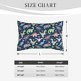 thumbnail image 4 of Pofeuu Dinosaur Print Polyester Microfiber Plush Pillowcases, Super Soft and Cozy Pillow Case Covers with Envelop Closure（Pillow core not included）-20"x30", 4 of 6