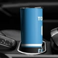 thumbnail image 3 of Carolina 20oz Customs stainless steel Insulated tumbler with Lid and Straws, Personalized football gifts for fans, Travel Cup Adds Your Name and Number, 3 of 7