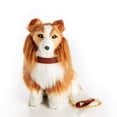 thumbnail image 2 of THE QUEEN'S TREASURES 18 Inch Doll Pets, Collie Puppy Dog with Collar & Leash Accessory, Compatible for Use with American Girl Dolls, 2 of 5