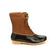 thumbnail image 2 of JBU BY JAMBU Womens Brown Water Resistant Maplewood Round Toe Lace-Up Duck Boots 11 M, 2 of 4