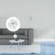 thumbnail image 2 of Reloj De Pared Acrílico Con Números Arábigos Grandes Y Figura De Mujer Playera De Resina Para Cocina, Estudio, Sala De Estar, Decoración Rústica., 2 of 8