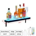 thumbnail image 5 of Luku LED Lighted Wine Bottle Display Shelf - Dynamic Colors with Remote & App Control for Bar & Home Use, 5 of 9