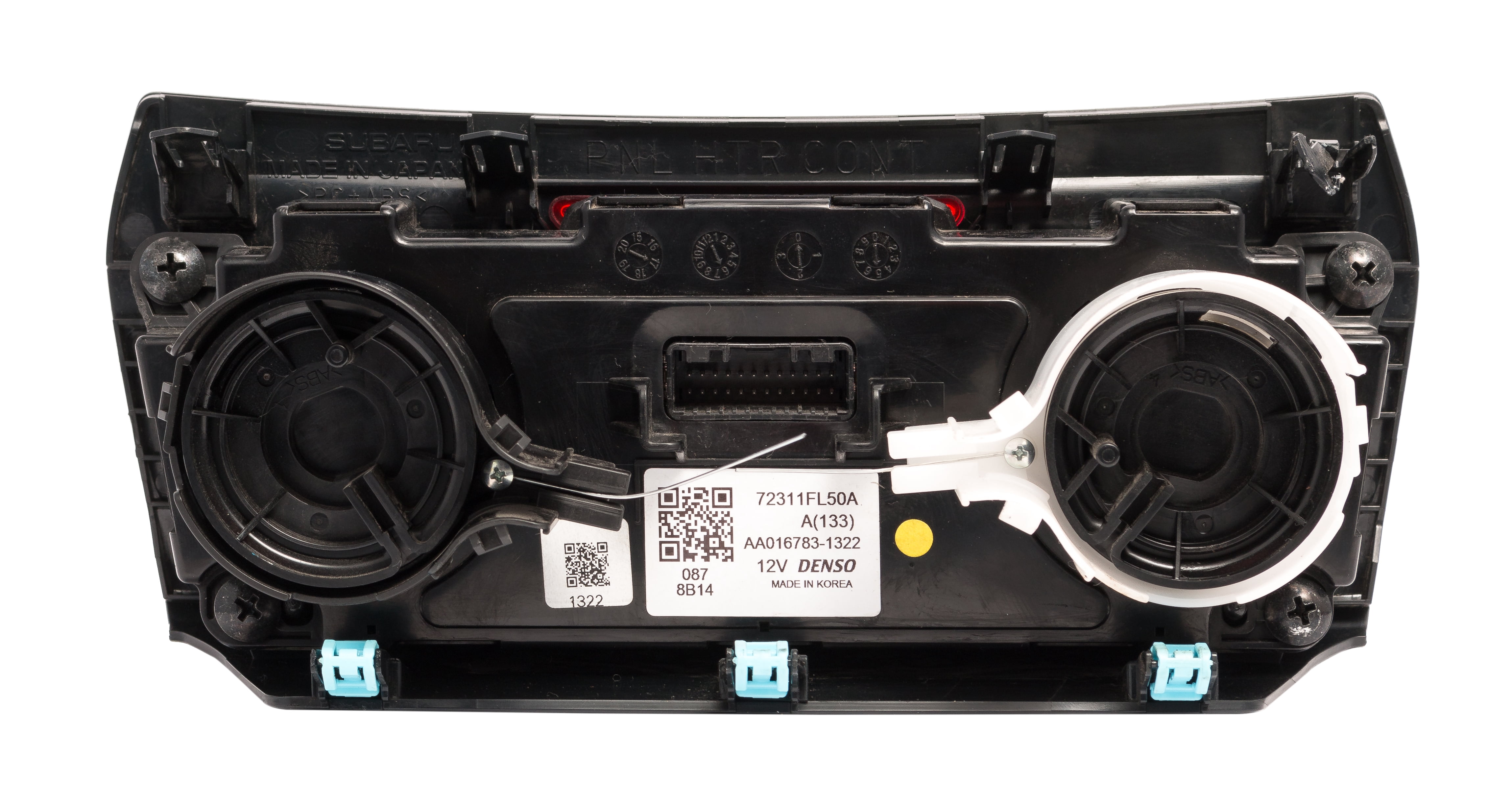 Restored 2017 Subaru Impreza Manual Temperature Climate Control Panel 72311FL50A (Refurbished)