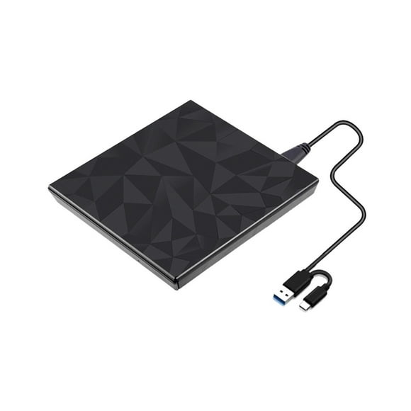 USB 3.0 &Type C DVD Drive, CD Burner Driver Drive-free High-speed Read-write Recorder, External DVD-RW Player Writer Reader ,Easy to Install