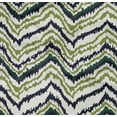 thumbnail image 4 of oneOone Organic Cotton Poplin Twill Fabric Chevron Flame Stitch Decor Fabric Printed BTY 42 Inch Wide, 4 of 4
