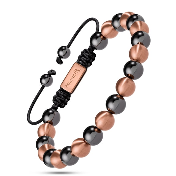 MAX Strength Magnetic Hematite  Copper Bracelet (Single Row)