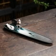 thumbnail image 5 of 1pc Ceramic Moon Rabbit Backflow Incense Burner Incense Stick Holder, Home Decor (Without Incense), 5 of 6