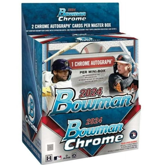 2024 Bowman Chrome Baseball Hobby Box