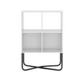 thumbnail image 6 of Techni Mobili Allure 2-Tier Modern Geometric Bookcase, White RTA-983BC-WHT, 6 of 11