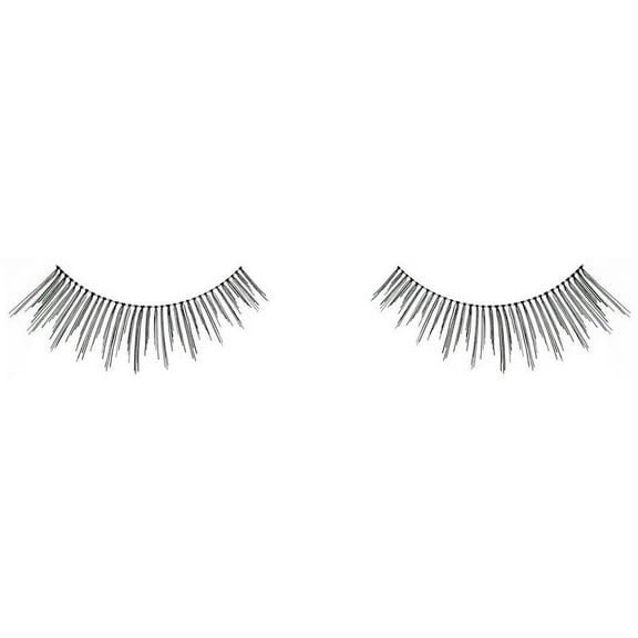 Ardell Fashion Lashes - 128 Black #62810 - Pack of 1 with Sleek Comb
