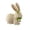 C, variant on Eoozwa Straw Woven Bunny Figurine with White Tail, Khaki Easter Indoor Decoration for Tabletop Shelf, Spring Home Decor