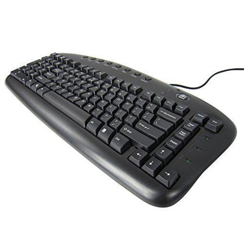 Ergoguys Left Handed Keyboard Wired Usb Black Kbs29Blk - image 2 of 3