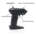 thumbnail image 4 of Juguete Carro Control Remoto 4x4 Todoterreno 27cm Con 2 Baterías Recargables 60 Minutos Para Niños, Xtellar Color Dorado, 4 of 4