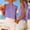 Purple, variant on Ankola Womens StripeTop Summer CropTank Tops Casual Sleeveless Shirts Blouses Resort Wear