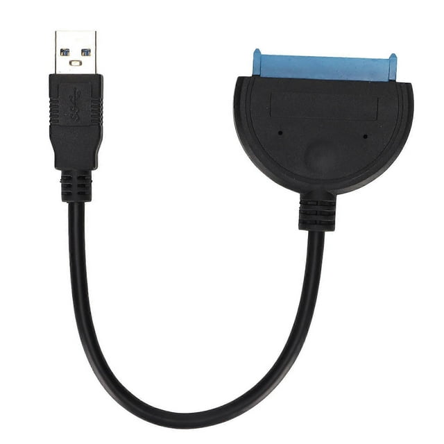 Câble SATA vers USB 3.0 haute vitesse, lecteur de disque dur 25 cm pour transfert de données sur disque dur 2,5 pouces
