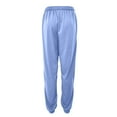thumbnail image 6 of Womens Trousers Womens Pants Casual Blue Trousers for Womens Comfy Pants High Waisted Wide Leg Pants for Women Summer Pants, 6 of 6
