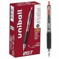 thumbnail image 2 of uni-ballreg; 33952 - SIGNO GEL 207 Stylo GEL Rétractable, Encre Rouge, Moyen, Douzaine, 2 of 4