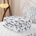 thumbnail image 5 of Erosebridal Gray Plane Zipper Queen Comforter Set with Fitted Sheet and 2 Pillowcases,Vintage Aircraft Zipper Bedding Set For Boys,Reversible,4pcs, 5 of 7