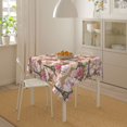 thumbnail image 4 of Wukai Rose Flowers Waterproof Tablecloth for Kitchen Dining, Fits Square Tables for 2-4 Seats -54"x54", 4 of 7