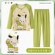 thumbnail image 5 of Sanrios Conjunto de pijama cómodo para niños y niñas Anime Hello Kittys Kuromi Cinnamoroll lindo cuello redondo pantalones de manga larga ropa de descanso, 5 of 5