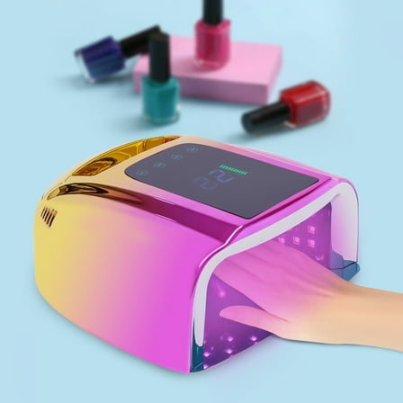 Denest Rechargeable Cordless Nail Gel Dryer Wireless 96W LED UV Nail Lamp Manicure