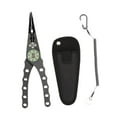 thumbnail image 4 of colaxi Fishing Pliers Fly Fishing Tool Hook Remover Multifunction Aluminum Alloy Professional Split Rings Opener Braid Line Cutting Gray, 4 of 10