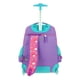 thumbnail image 4 of Mochila Chenson con Ruedas Y Luces LED para Niña Escolar Primaria Happy Girl Torre Eiffel Paris Hg65933-p, 4 of 6