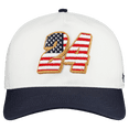 thumbnail image 2 of Men's '47 White William Byron Flag Fill Two-Tone Team Adjustable Hitch Hat, 2 of 4