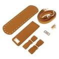 thumbnail image 4 of DIY Leather Bag Bottom Base Flap Cover Twist Lock Shoulder Bag Making Parts marrón Zulema Bolsas de bricolaje Fabricación de piezas, 4 of 8