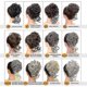 thumbnail image 4 of Messy Bun Hair Piece, Messy Hair Bun Scrunchies For Women Tousled Updo Bun Synthetic Wavy Curly Chignon Ponytail Hairpiece For Daily Wear(27/613:stra, 4 of 5