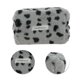 thumbnail image 4 of Ofertas Únicas 1 Pc Bolsa de Maquillaje de Piel de Leopardo con Cierre para Vacaciones y Viajes de Negocios Color Gris, 4 of 5