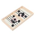 thumbnail image 1 of Large Family Game Fast Sling Puck Game Hockey Game Wooden Board Table Toy, 1 of 3